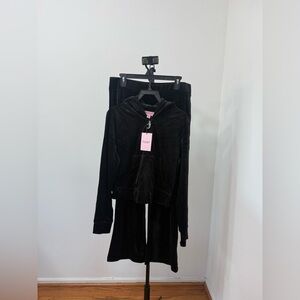 Juicy Couture Black Velour Tracksuit